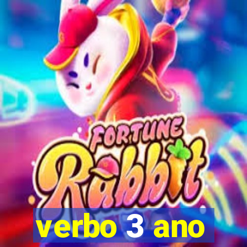 verbo 3 ano